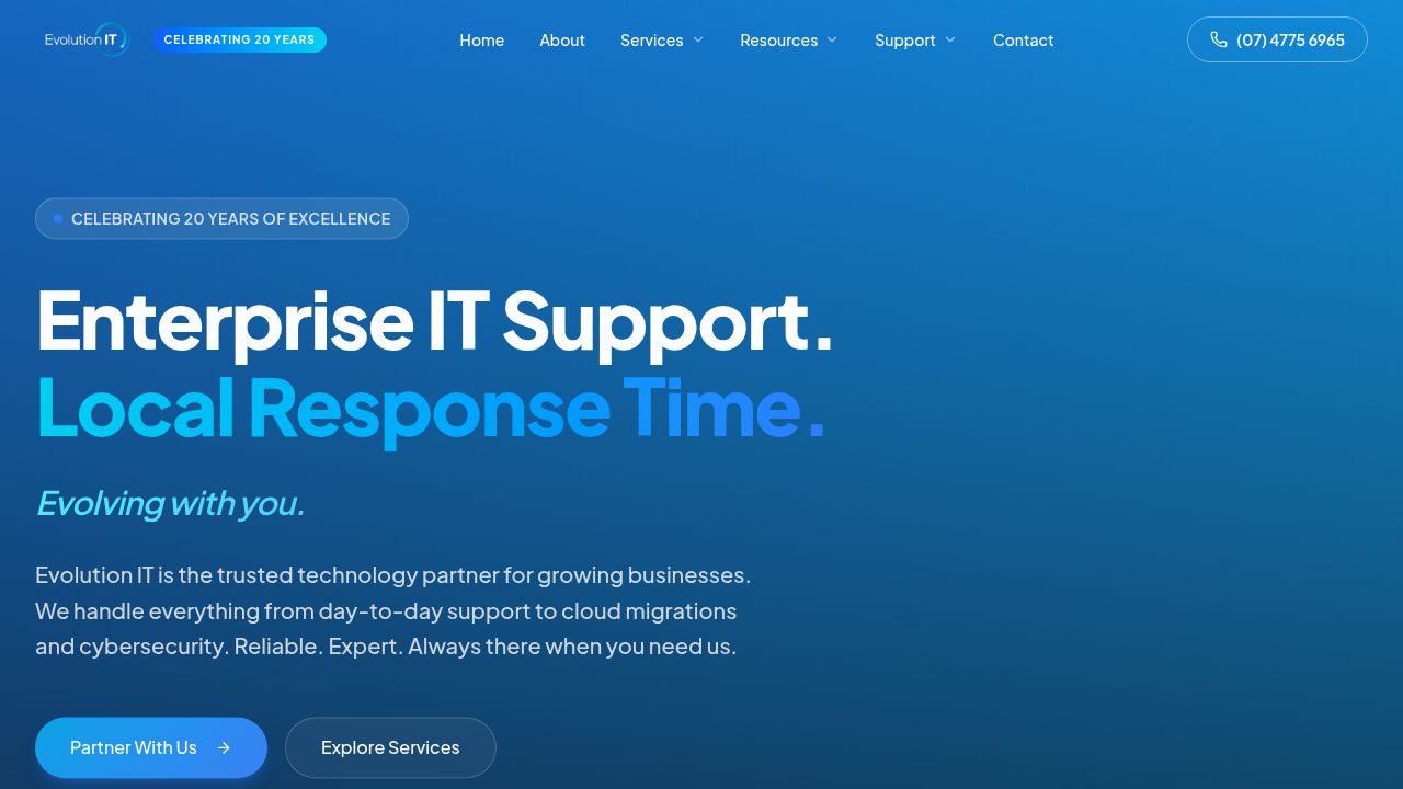 Evolution IT | Business IT Services Townsville & North Queensland
